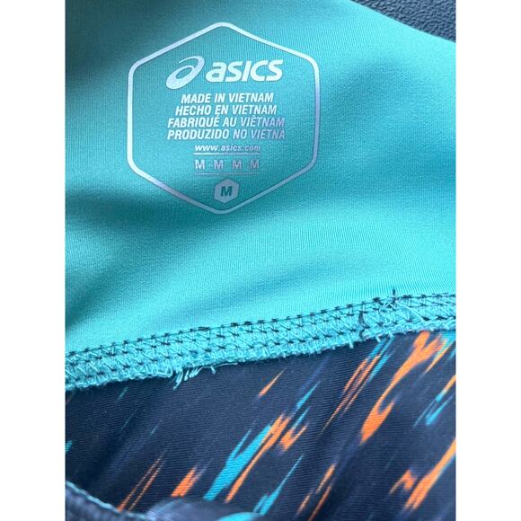 ASICS PR LYTE Sports Bra Medium Impact | Womens M | Night Shade/Sage Print NWT - Picture 9 of 10